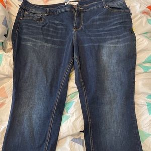 Size 20 regular jeans. Straight leg. Hardly worn